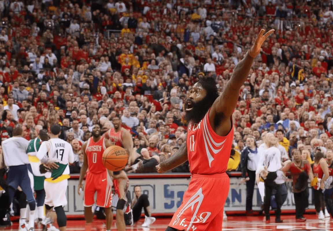 哈登41分率火箭胜爵士，晋级季后赛分析